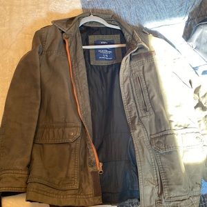 mens green army jacket